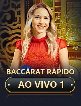 Baccarat Rápido Ao Vivo 1 — Evolution ဂိမ်း