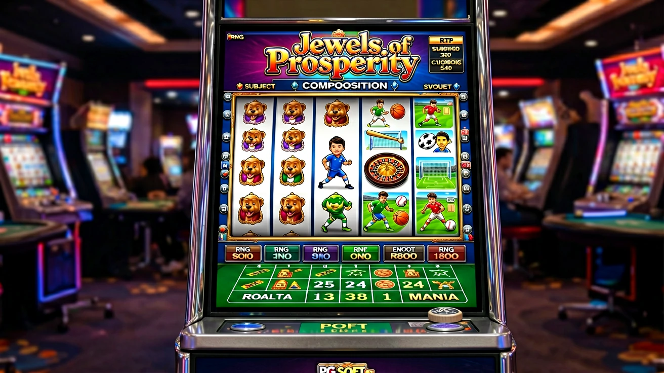 mobile casino arcade interface ပေါ်တွင် coin collection သင်္ကေတများနှင့် bonus meter ပြသနေသည့်မြင်ကွင်း