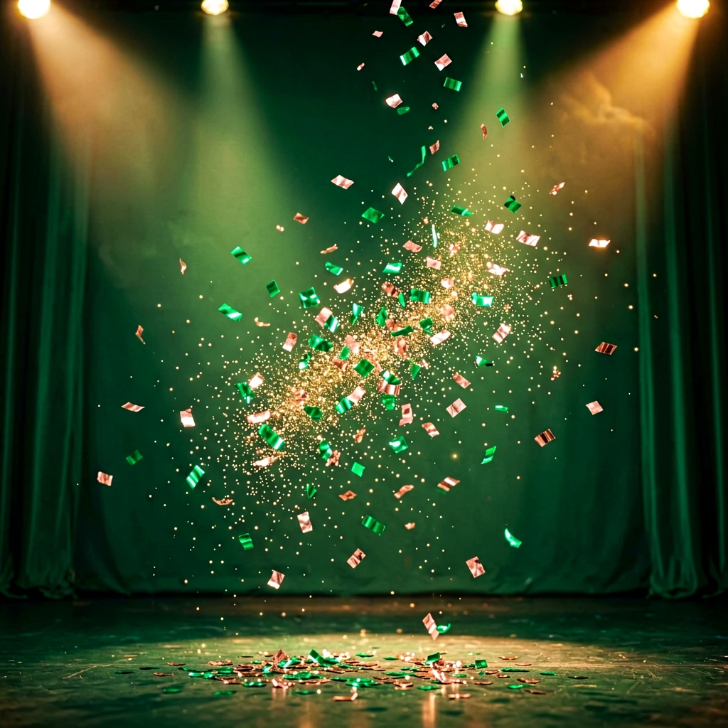 Stage confetti